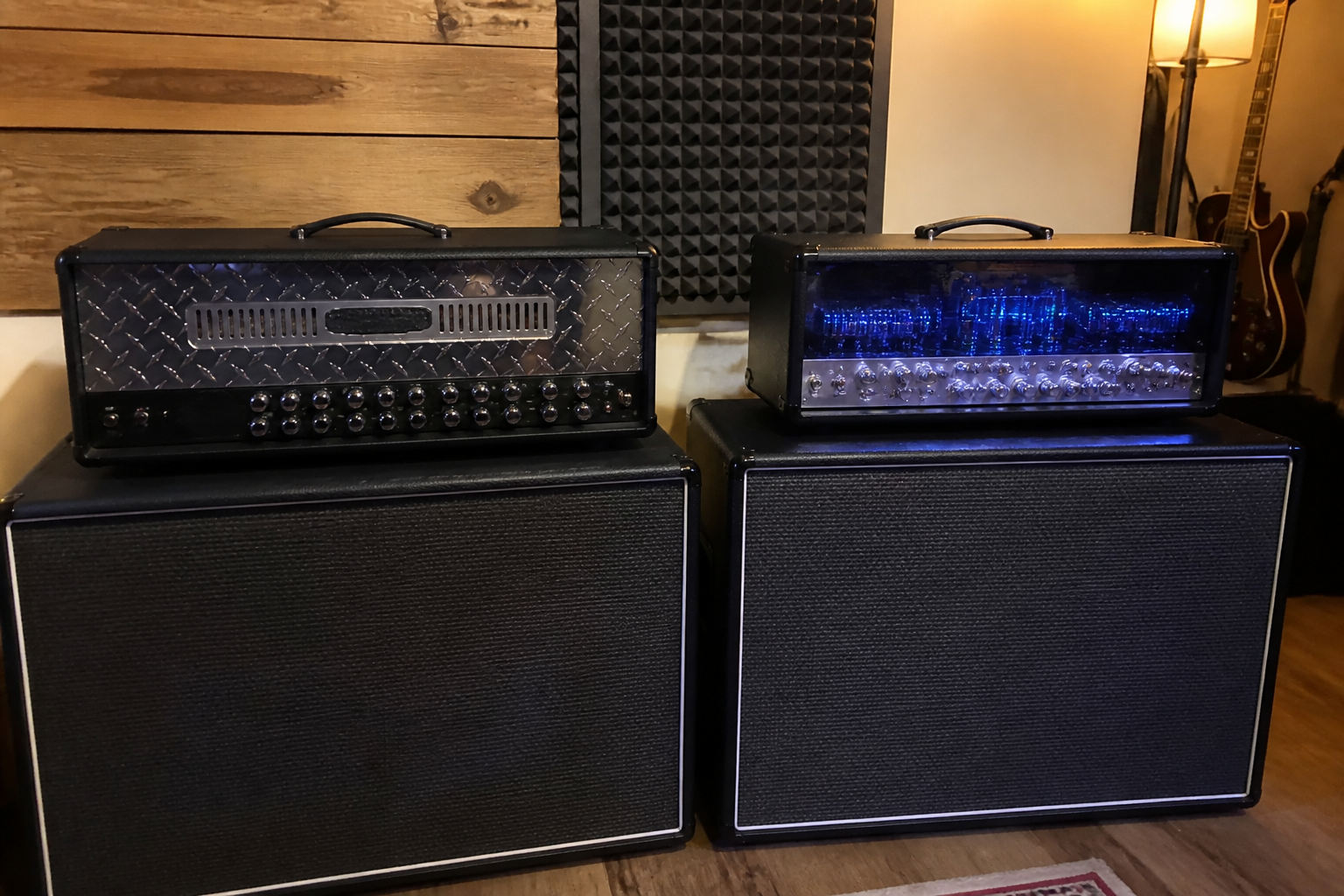 Mesa Boogie en Hughes & Kettner versterkers